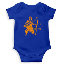 Load image into Gallery viewer, RAMJI Shree Ram Kids Romper Kids Romper For Baby Boy/Girl-0-5 Months(18 Inches)-Royal Blue-Ektarfa.online
