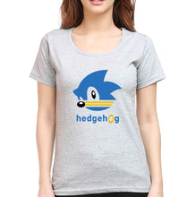 Load image into Gallery viewer, Sonic T-Shirt for Women-Grey Melange-Ektarfa.online
