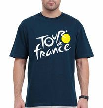 Load image into Gallery viewer, Tour de France Oversized T-Shirt for Men-Petrol Blue-Ektarfa.online
