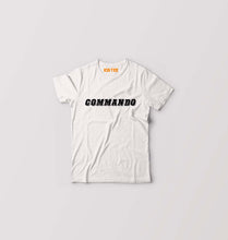 Load image into Gallery viewer, Commando Kids T-Shirt for Boy/Girl-White-Ektarfa.online
