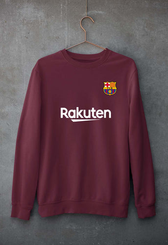 Barcelona Unisex Sweatshirt for Men/Women-Maroon-Ektarfa.online