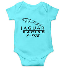 Load image into Gallery viewer, Jaguar Kids Romper For Baby Boy/Girl-0-5 Months(18 Inches)-Sky Blue-Ektarfa.online
