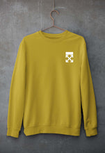 Load image into Gallery viewer, off White logo Unisex Sweatshirt for Men/Women-Mustard Yellow-Ektarfa.online
