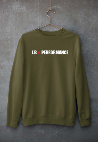 LB Performance Unisex Sweatshirt for Men/Women-Olive Green-Ektarfa.online