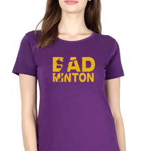 Load image into Gallery viewer, Badminton T-Shirt for Women-Purple-Ektarfa.online
