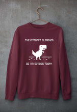 Load image into Gallery viewer, Internet Funny Unisex Sweatshirt for Men/Women-Maroon-Ektarfa.online
