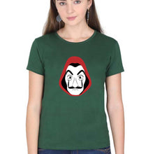 Load image into Gallery viewer, Salvador Dalí T-Shirt for Women-Dark Green-Ektarfa.online
