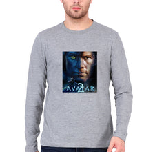 Load image into Gallery viewer, Avatar Full Sleeves T-Shirt for Men-Grey Melange-Ektarfa.online
