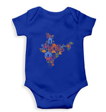 Load image into Gallery viewer, India Kids Romper For Baby Boy/Girl-0-5 Months(18 Inches)-Royal Blue-Ektarfa.online
