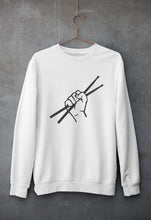 Load image into Gallery viewer, Drummer Unisex Sweatshirt for Men/Women-White-Ektarfa.online
