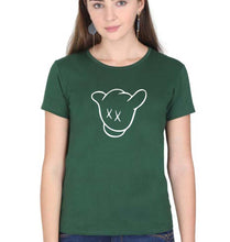 Load image into Gallery viewer, Kaws T-Shirt for Women-Dark Green-Ektarfa.online
