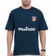 Load image into Gallery viewer, Atletico Madrid 2021-22 Oversized T-Shirt for Men-Petrol Blue-Ektarfa.online
