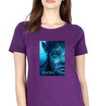 Load image into Gallery viewer, Avatar T-Shirt for Women-Purple-Ektarfa.online
