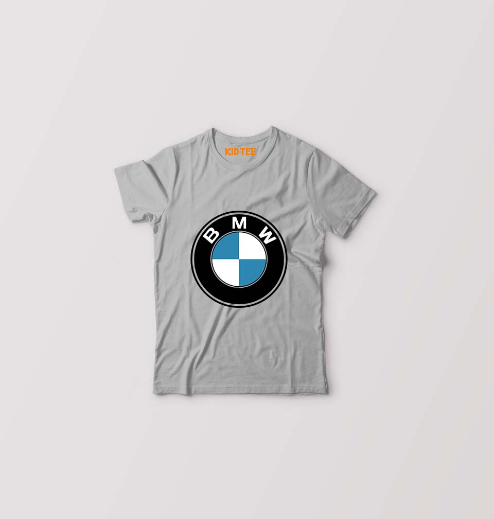 BMW Kids T-Shirt for Boy/Girl-Grey-Ektarfa.online