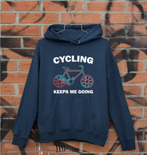 Load image into Gallery viewer, Cycling Unisex Hoodie for Men/Women-Navy Blue-Ektarfa.online

