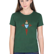 Load image into Gallery viewer, Celta Vigo T-Shirt for Women-Dark Green-Ektarfa.online
