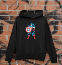 Load image into Gallery viewer, Captain America Unisex Hoodie for Men/Women-Black-Ektarfa.online
