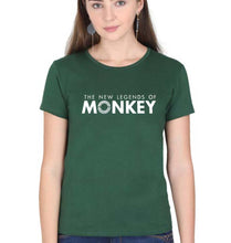 Load image into Gallery viewer, The New Legends of Monkey T-Shirt for Women-Dark Green-Ektarfa.online
