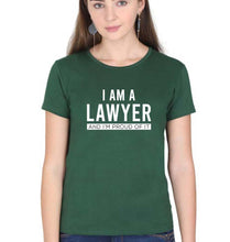 Load image into Gallery viewer, Lawyer T-Shirt for Women-Dark Green-Ektarfa.online
