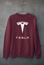 Load image into Gallery viewer, Tesla Unisex Sweatshirt for Men/Women-Maroon-Ektarfa.online
