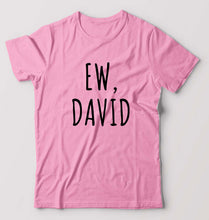 Load image into Gallery viewer, Schitts Creek EW David T-Shirt for Men-Light Baby Pink-Ektarfa.online
