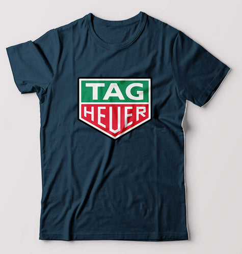 TAG Heuer T-Shirt for Men-Petrol Blue-Ektarfa.online