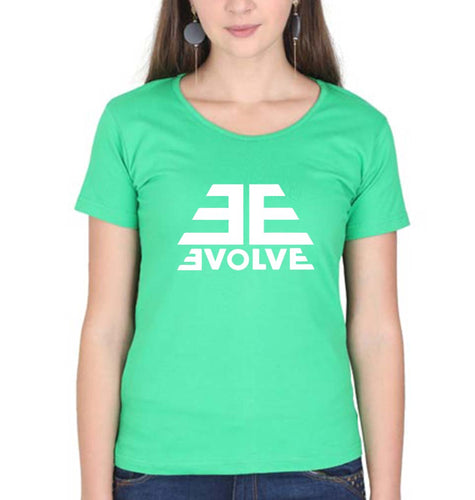 Evolve T-Shirt for Women-flag green-Ektarfa.online