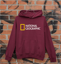 Load image into Gallery viewer, National Geographic Unisex Hoodie for Men/Women-S(40 Inches)-Maroon-Ektarfa.online
