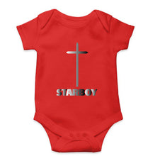 Load image into Gallery viewer, The Weeknd Kids Romper For Baby Boy/Girl-Red-Ektarfa.online
