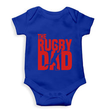 Load image into Gallery viewer, Rugby Dad Kids Romper For Baby Boy/Girl-0-5 Months(18 Inches)-Royal Blue-Ektarfa.online
