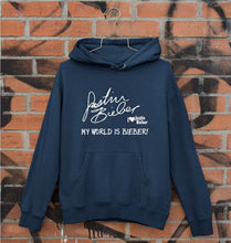 Load image into Gallery viewer, Justin Bieber Unisex Hoodie for Men/Women-Navy Blue-Ektarfa.online
