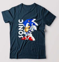 Load image into Gallery viewer, Sonic T-Shirt for Men-Petrol Blue-Ektarfa.online

