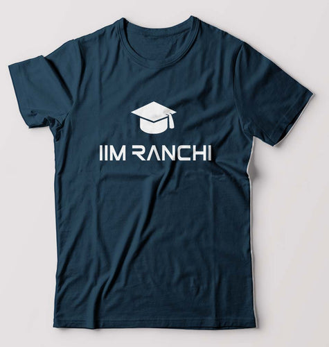 IIM Ranchi T-Shirt for Men-Petrol Blue-Ektarfa.online