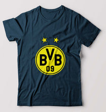Load image into Gallery viewer, Borussia Dortmund T-Shirt for Men-Petrol Blue-Ektarfa.online
