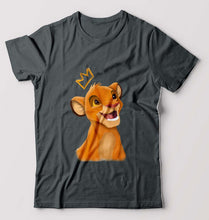 Load image into Gallery viewer, Lion King Simba T-Shirt for Men-Steel grey-Ektarfa.online
