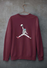 Load image into Gallery viewer, Jorden Space Dunk Unisex Sweatshirt for Men/Women-Maroon-Ektarfa.online
