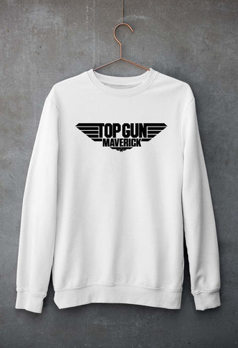 Top Gun Unisex Sweatshirt for Men/Women-White-Ektarfa.online