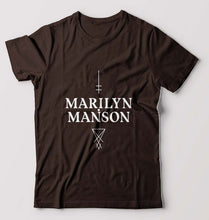 Load image into Gallery viewer, Marilyn Manson T-Shirt for Men-Coffee Brown-Ektarfa.online
