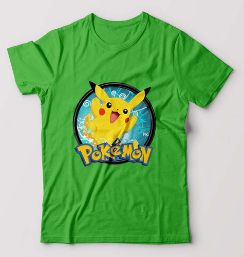 Pokémon T-Shirt for Men-flag green-Ektarfa.online