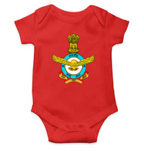 Load image into Gallery viewer, Indian Air Force Army Kids Romper Kids Romper For Baby Boy/Girl-0-5 Months(18 Inches)-RED-Ektarfa.online
