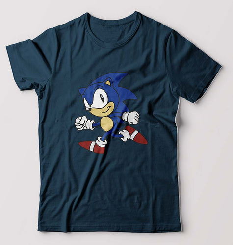 Sonic T-Shirt for Men-Petrol Blue-Ektarfa.online