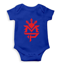 Load image into Gallery viewer, MP Manny Paquiao Pacman Kids Romper For Baby Boy/Girl-Royal Blue-Ektarfa.online

