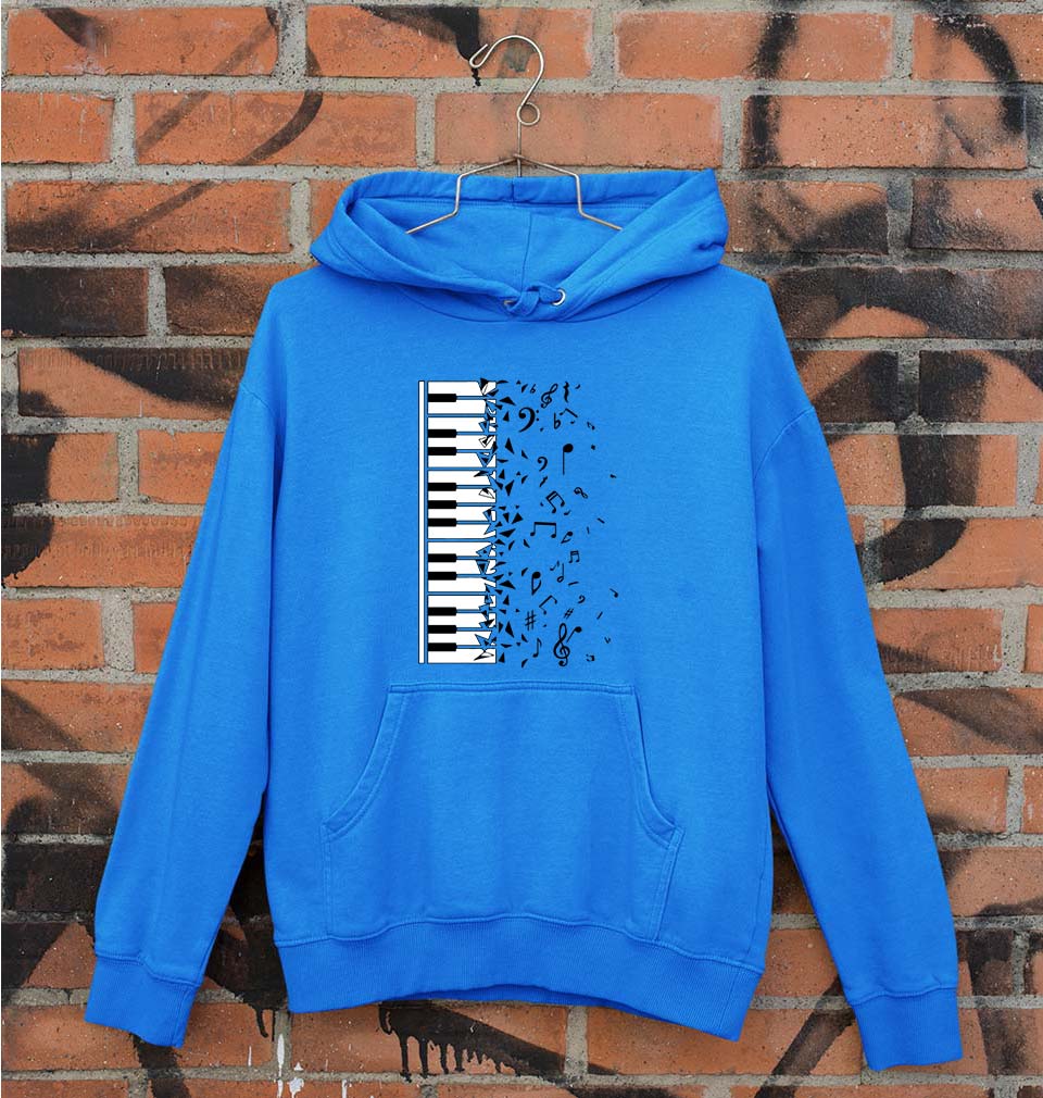 Piano Unisex Hoodie for Men/Women-Royal Blue-Ektarfa.online