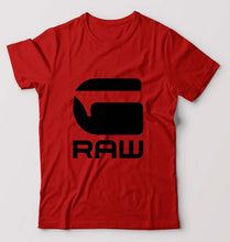 Load image into Gallery viewer, G Raw T-Shirt for Men-Red-Ektarfa.online

