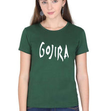 Load image into Gallery viewer, Gojira T-Shirt for Women-Dark Green-Ektarfa.online
