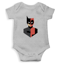 Load image into Gallery viewer, Deadpool &amp; Batman Kids Romper For Baby Boy/Girl-0-5 Months(18 Inches)-Grey-Ektarfa.online
