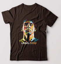 Load image into Gallery viewer, Lionel Messi T-Shirt for Men-Coffee Brown-Ektarfa.online
