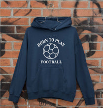 Load image into Gallery viewer, Play Football Unisex Hoodie for Men/Women-Navy Blue-Ektarfa.online

