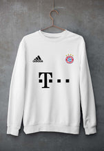 Load image into Gallery viewer, FC Bayern Munich 2021-22 Unisex Sweatshirt for Men/Women-White-Ektarfa.online
