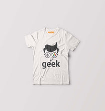 Load image into Gallery viewer, Geek Kids T-Shirt for Boy/Girl-White-Ektarfa.online
